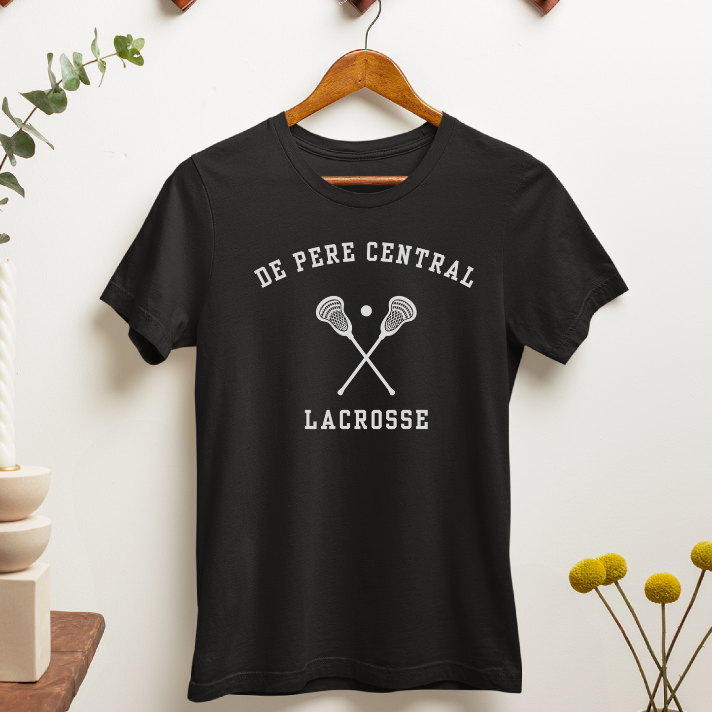 De Pere Ghostbirds Collegiate Graphic - Black Tee, Long Sleeve Tee, Crewneck, or Hoodie