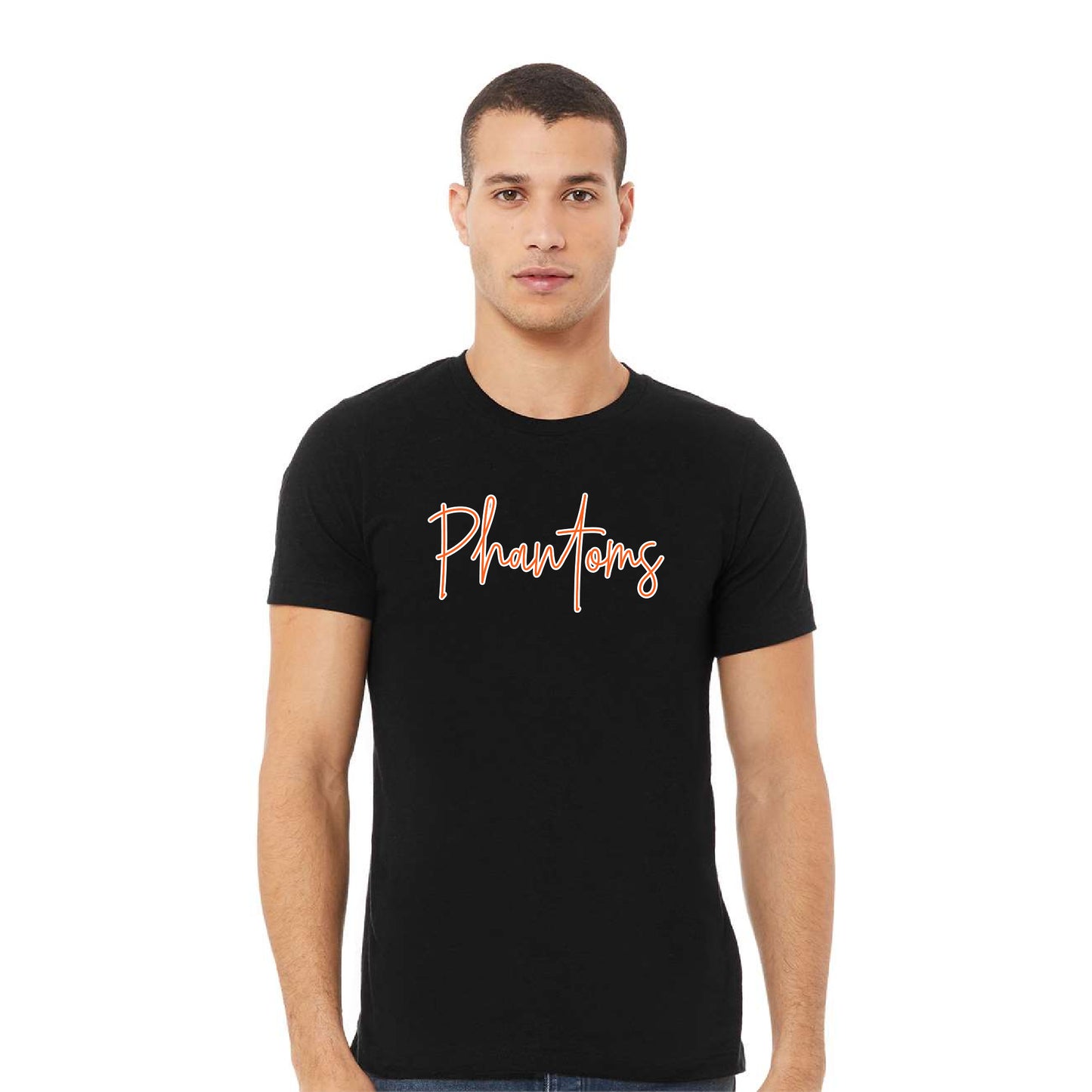 West De Pere Phantoms Script Unisex Soft T-shirt