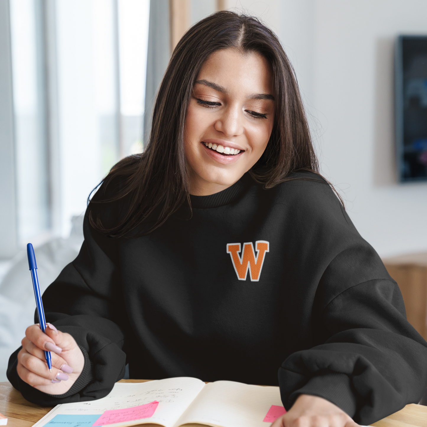 West De Pere Embroidered Logo Crewneck Sweatshirt