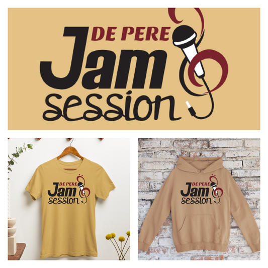 De Pere Jam Session - Mustard Tee or Hoodie