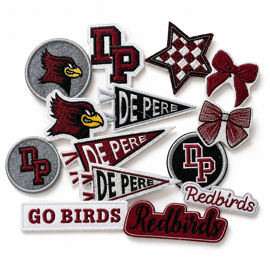 Redbird Patches - Iron-on
