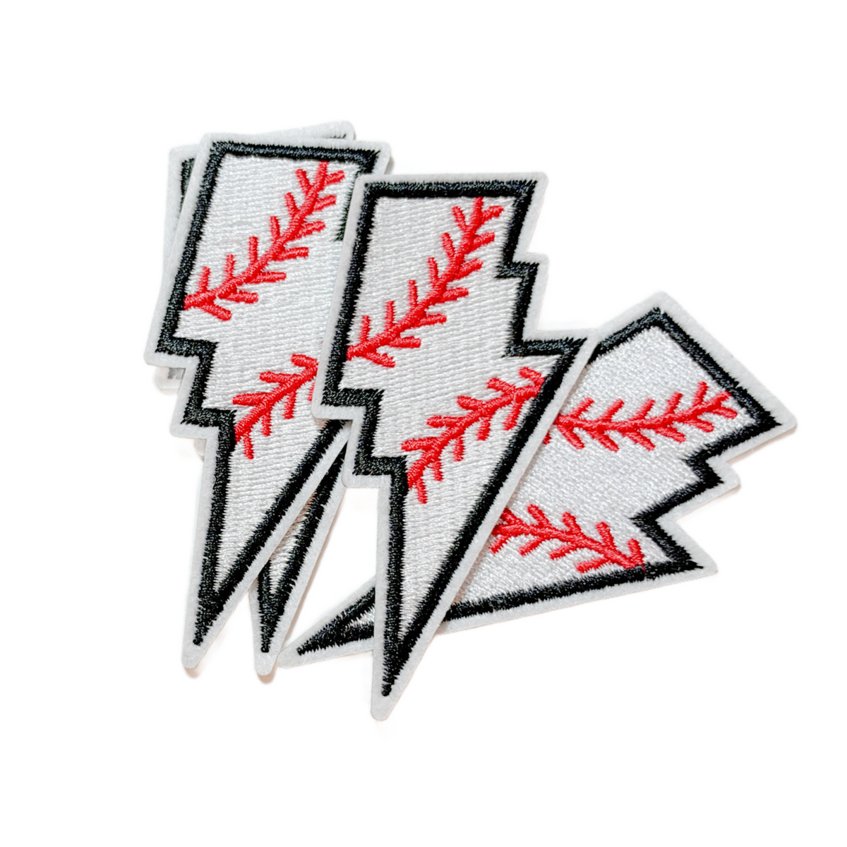 Iron-On Patch - Baseball Bolt