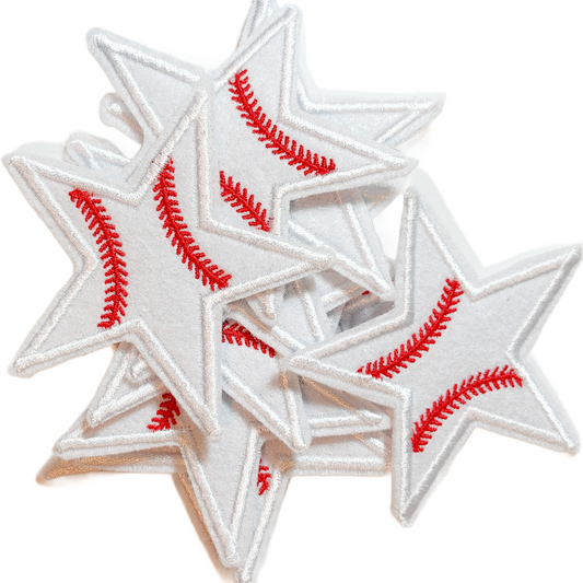 Iron-On Patch - Baseball Star