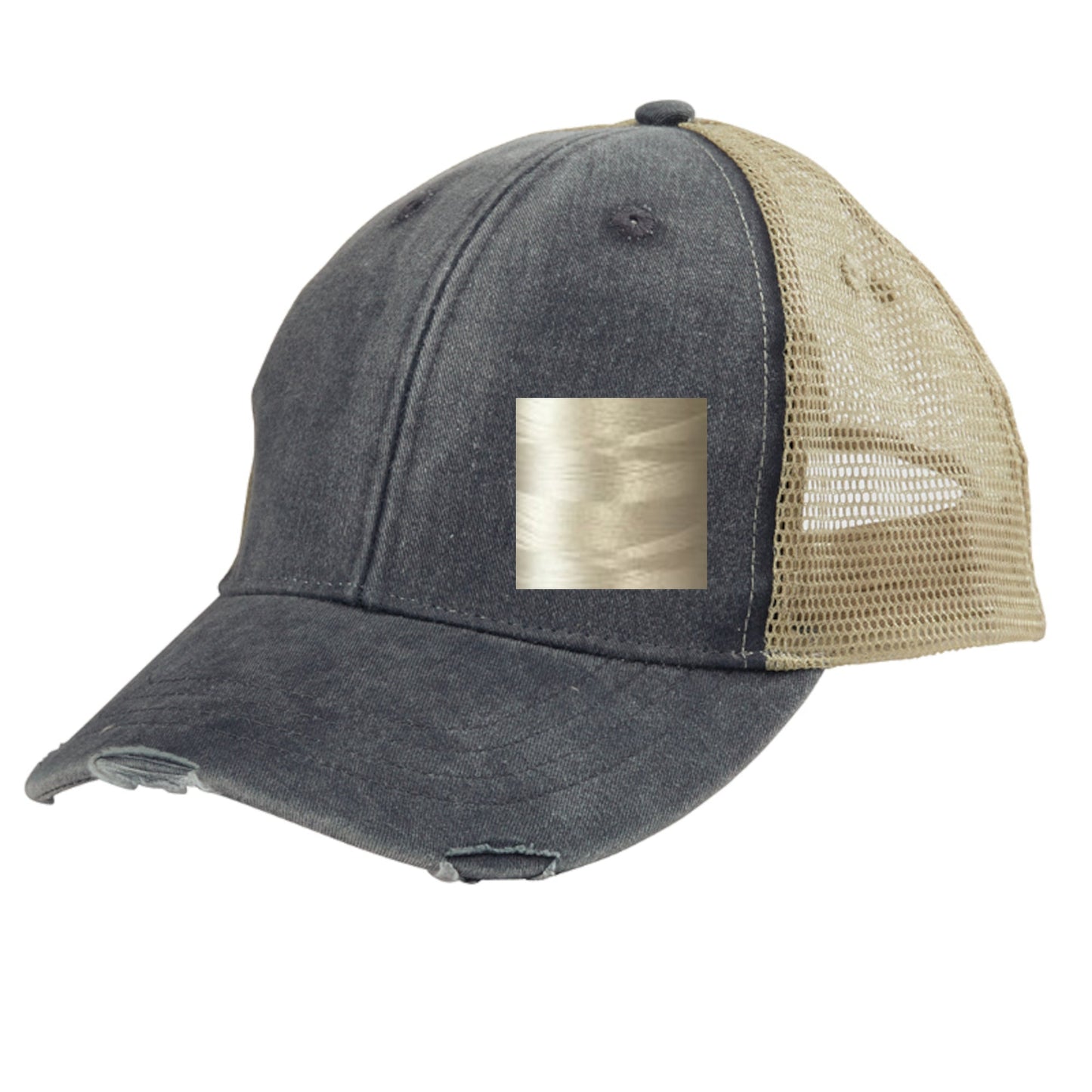 West Virginia | Distressed Snapback Trucker | state cap | many color choices