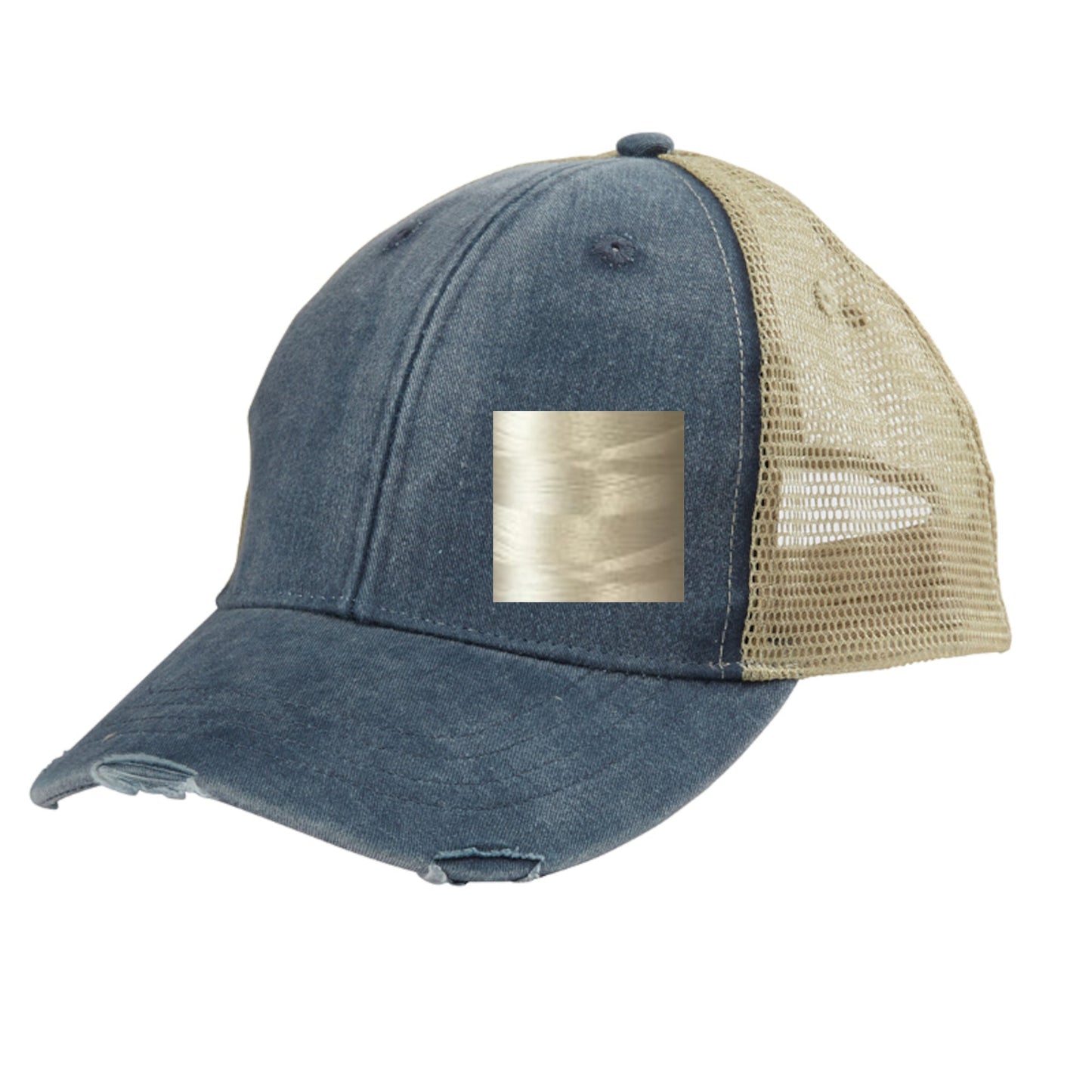 West Virginia | Distressed Snapback Trucker | state cap | many color choices