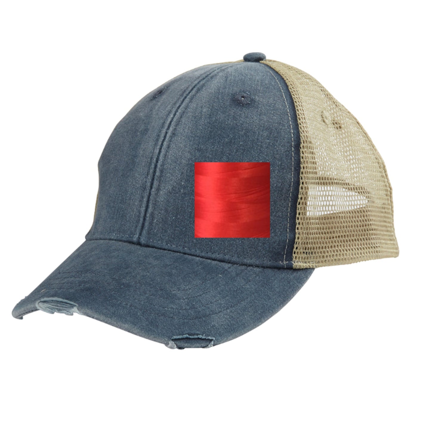 West Virginia | Distressed Snapback Trucker | state cap | many color choices