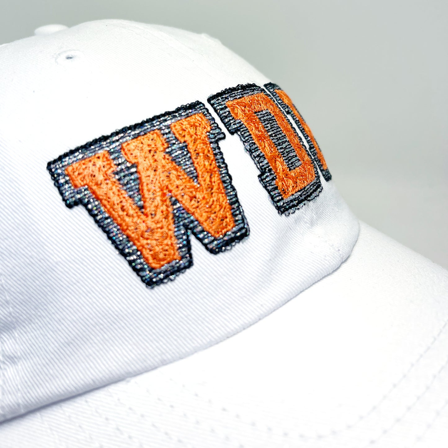 Dad Hat | West De Pere Athletic Block Glitter Bling WDP logo